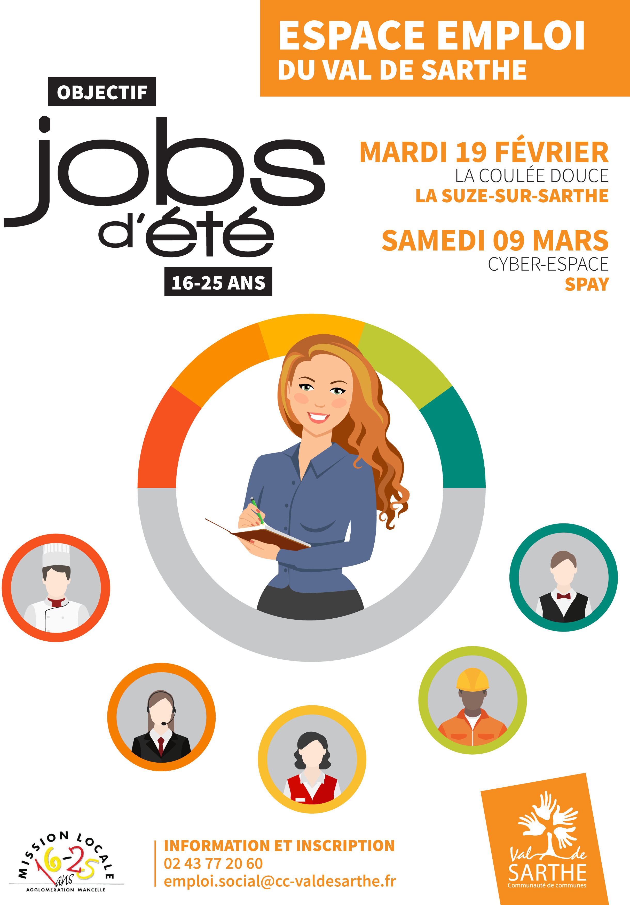 Objectif Jobs D Ete Pour Les 16 25 Ans La Suze Sur Sarthe