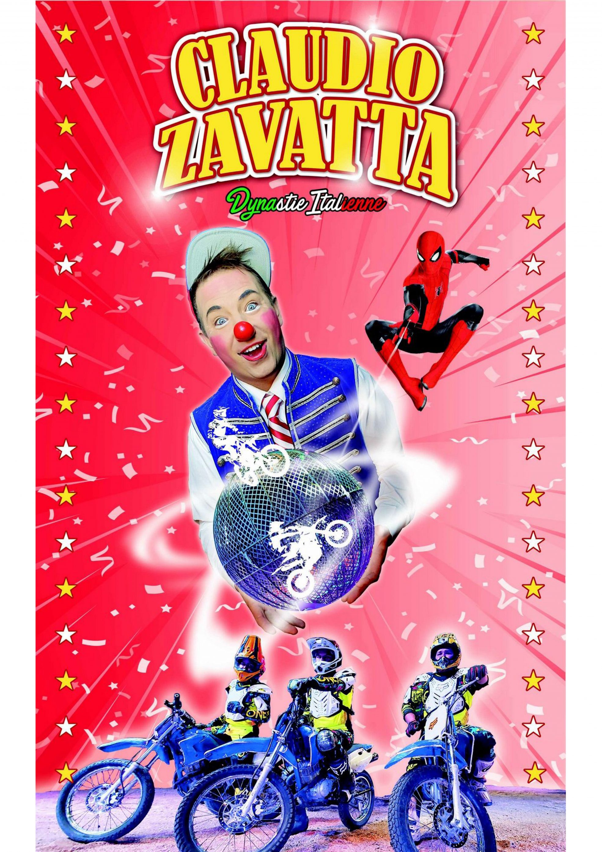 Affiche Cirque Claudio Zavatta La Suze